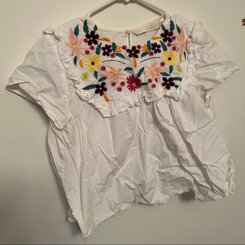 Zara Embroidered Shirt